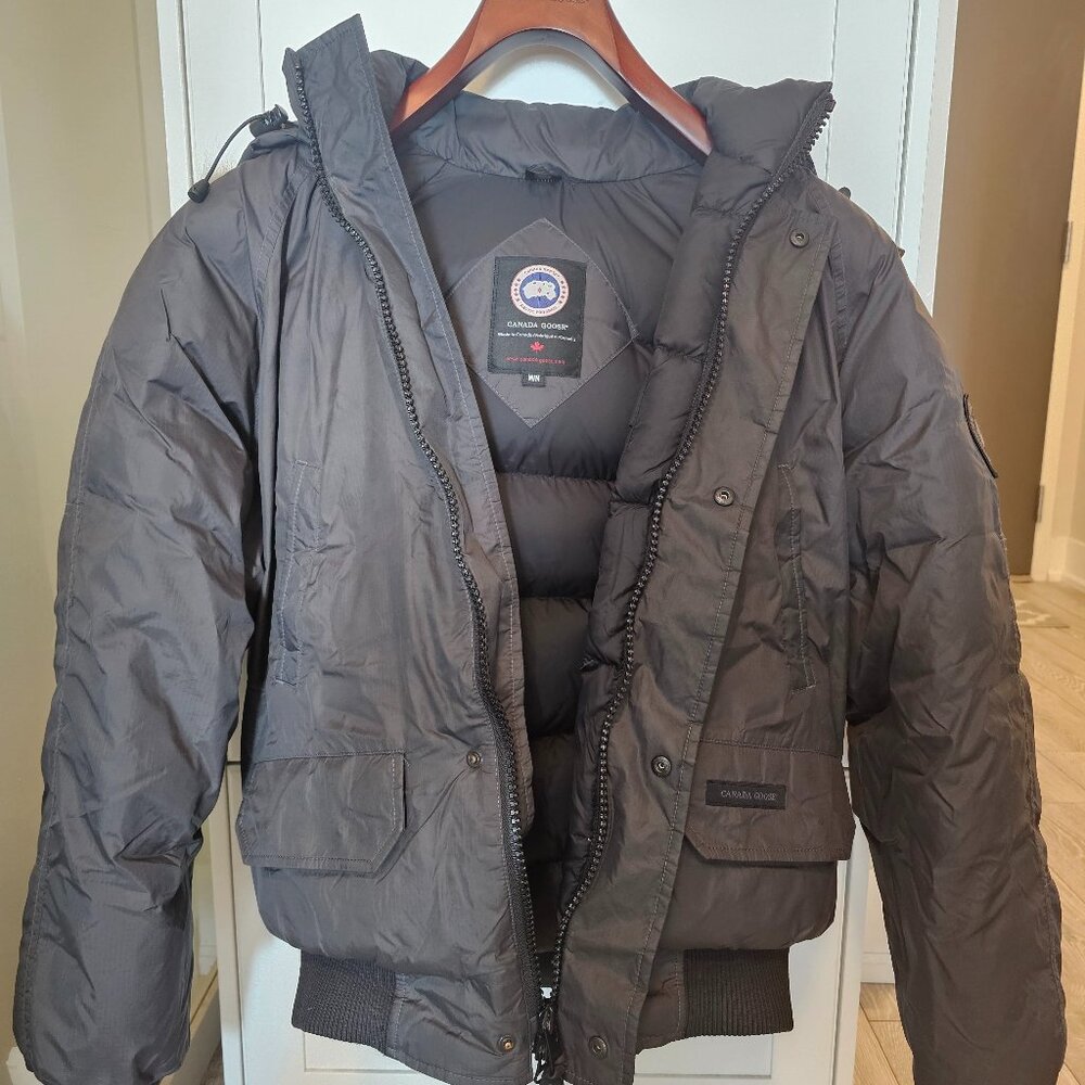 Canada Goose Black Label Yukon Bomber Winter Jacket